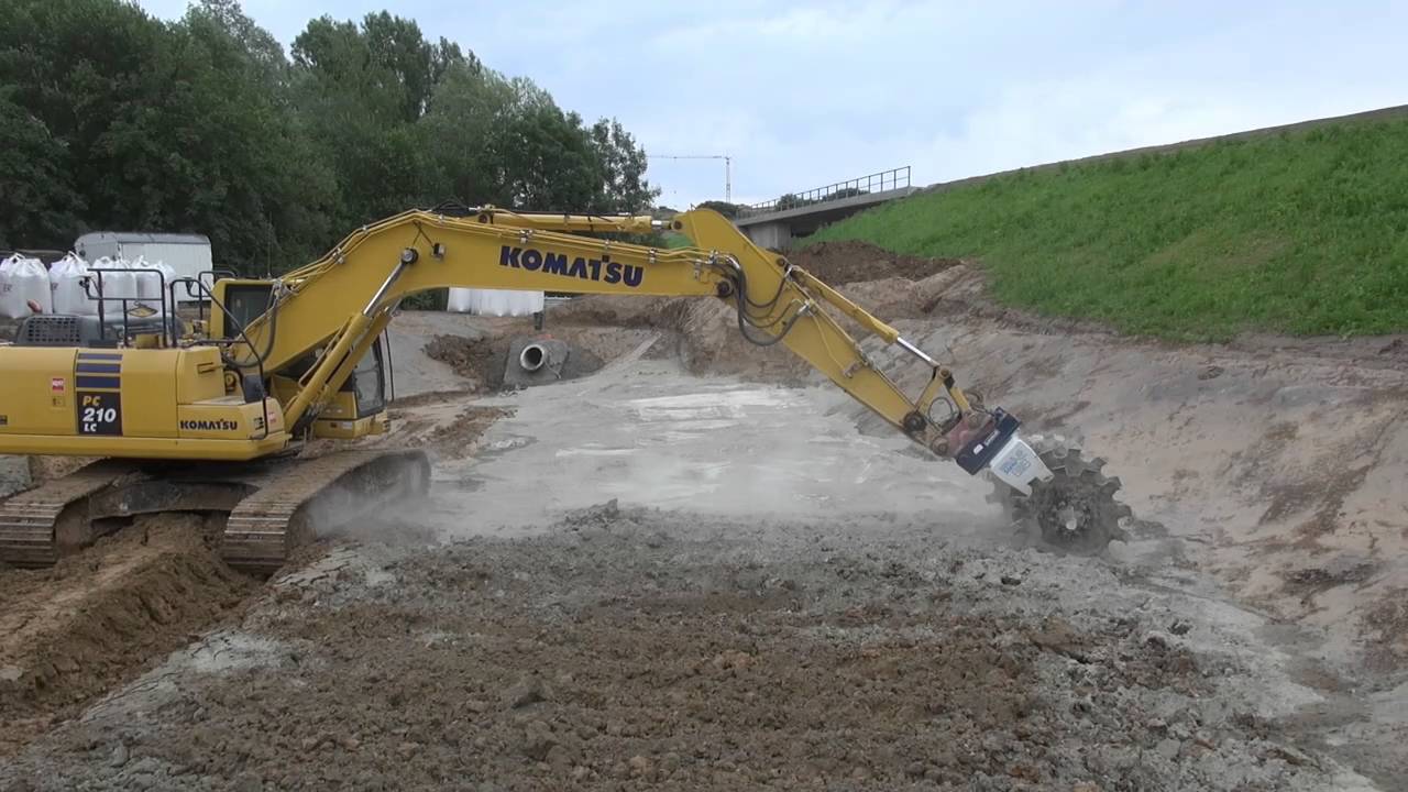 ExMix 5 - Gesamtansicht Bagger und ExMix