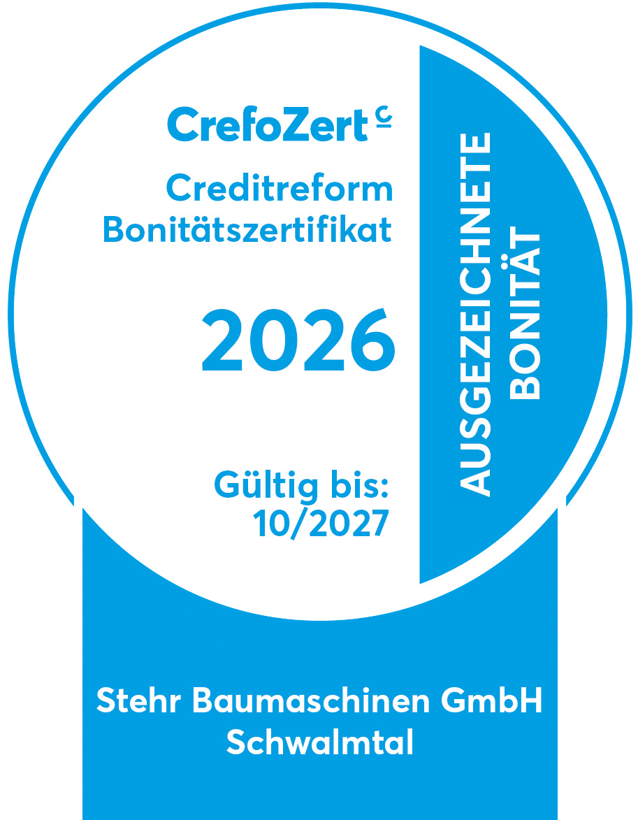 Creditreform CrefoZert Stehr Baumaschinen GmbH